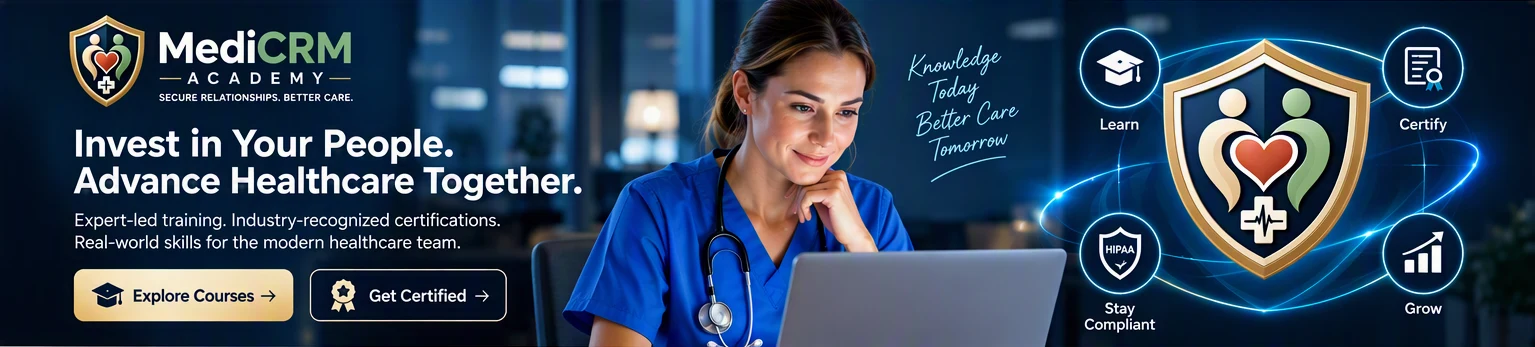 MediCRM Academy: Invest in your people